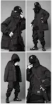 Men's loose fitting casual black waistband jacket. Offers a relaxed fit and all-day comfort. Perfect for a casual, styli — photo 6