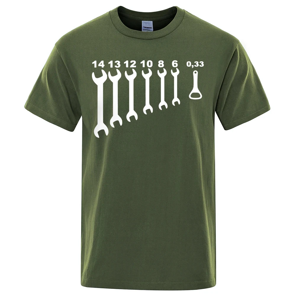 Camiseta masculina engraçada de manga curta de algodão para engenheiro de conserto de automóveis — foto 3