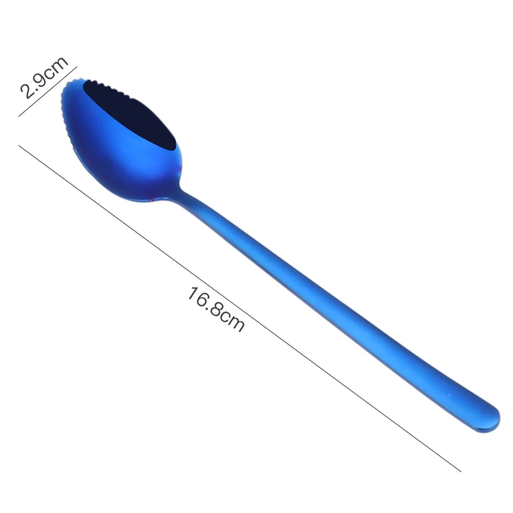 Title 8, 304 Stainless Steel Titanium-Plated Fruit Scoop...