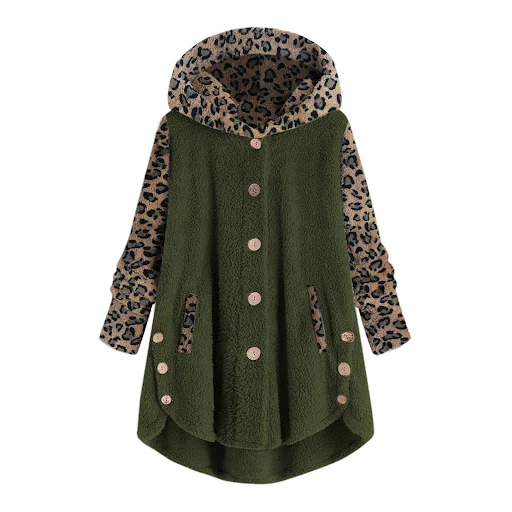 Title 11, Womens Autumn and Winter Button Long Sleeve Le...