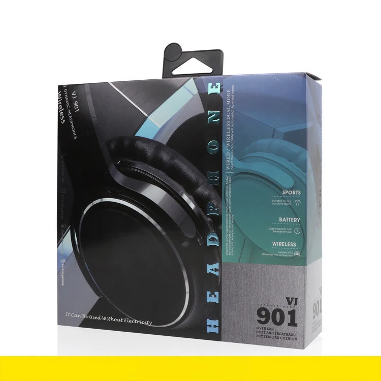 Title 5, Fone de ouvido sem fio VJ901 Bluetooth 5.0 HIFI...