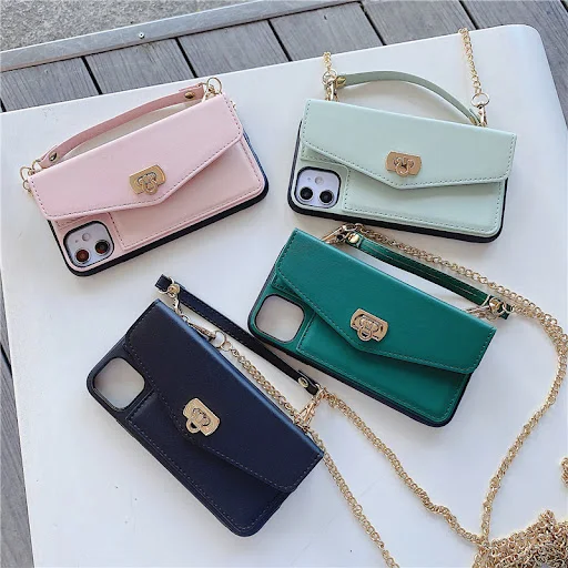 Title 5, Creative portable coin purse phone case. Conven...