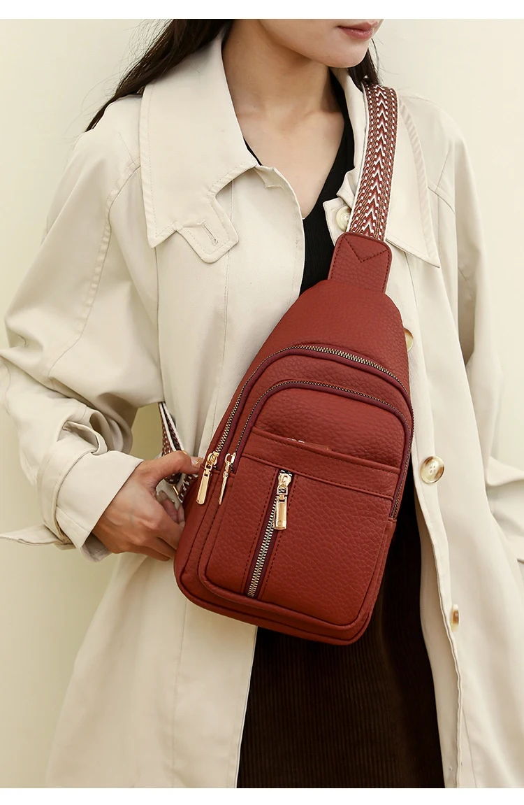 Bolsa Mensageiro Retro de PU Fácil de Combinar Moda Casual Perfeita para o Dia a Dia Design Versátil e Elegante Ideal para Qualquer Ocasião Conforto e Estilo — foto 8