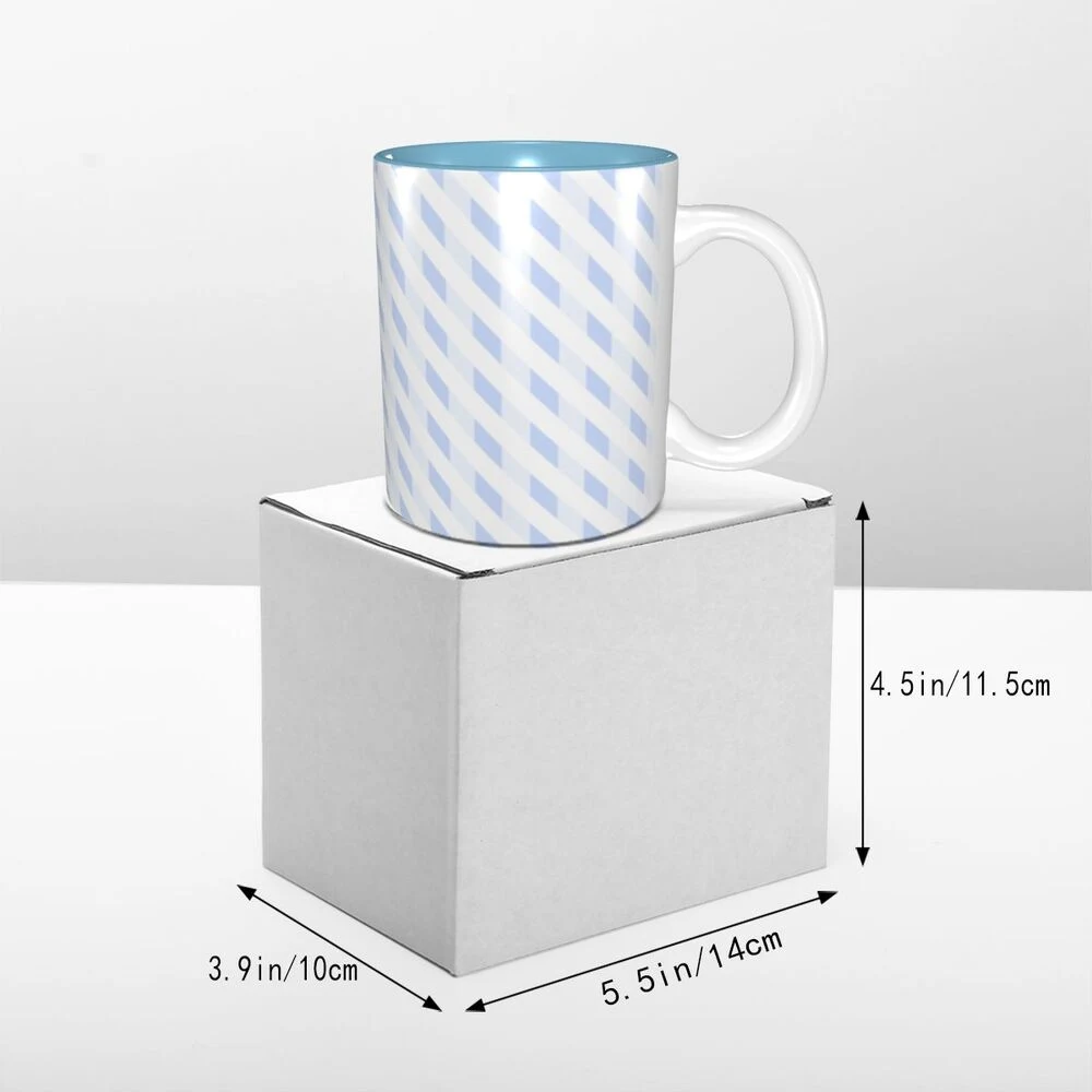 Title 16, Full Comfort Handle Inner Colored Mug Enjoy a c...
