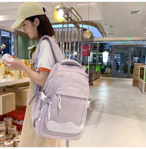 Title 14, Mochila de viagem simples para ensino médio