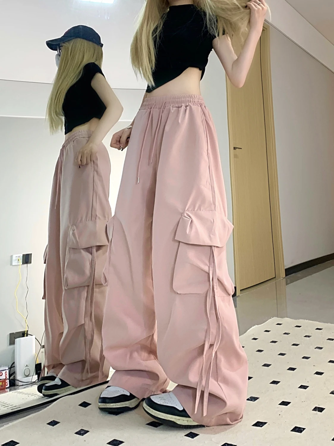 Title 22, Pantaloni Sportivi Casual da Donna a Gamba Larg...