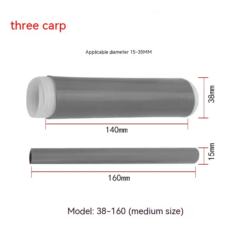 Silicone Cold Shrink Insulation Tube and Silicone Pan Handle Cover. Heat resistant, provides a secure and comfortable gr — photo 2