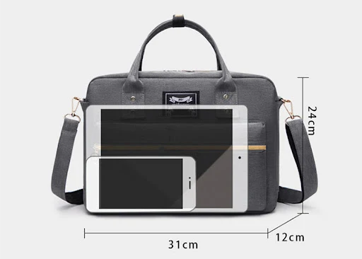 Title 1, Bolsa de ombro casual de grande capacidade para...