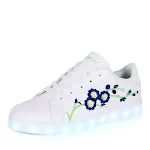 White Blue Green