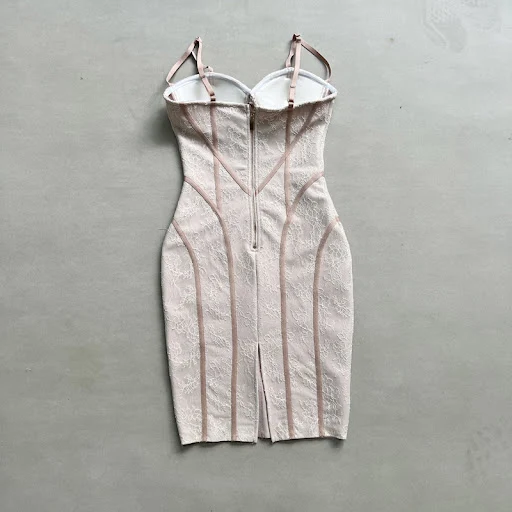 Title 11, Stretch Slim Strap Bandage Dress