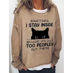Blusa de Moletom Gola Redonda Inglesa Manga Longa Black Cat — Conforto e Estilo Clássico para um Visual Atemporal — foto 15