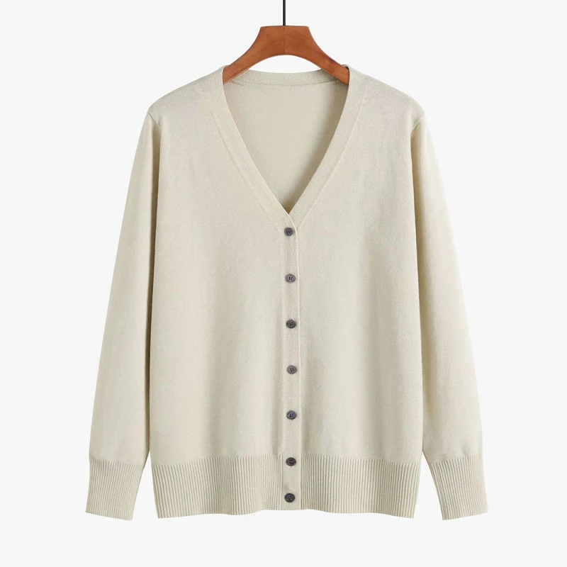 Autumn And Winter New V-neck Knitwear Long-sleeved Cardigan – a warm, stylish layer for cooler weather. Perfect for addi — photo 8