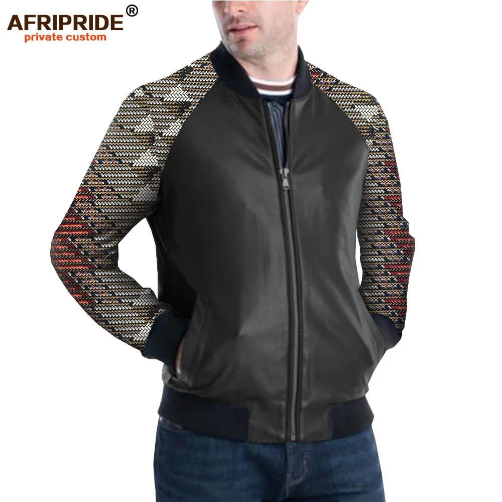Title 15, Jaqueta Pu Masculina Batik Algodão Africano Exp...