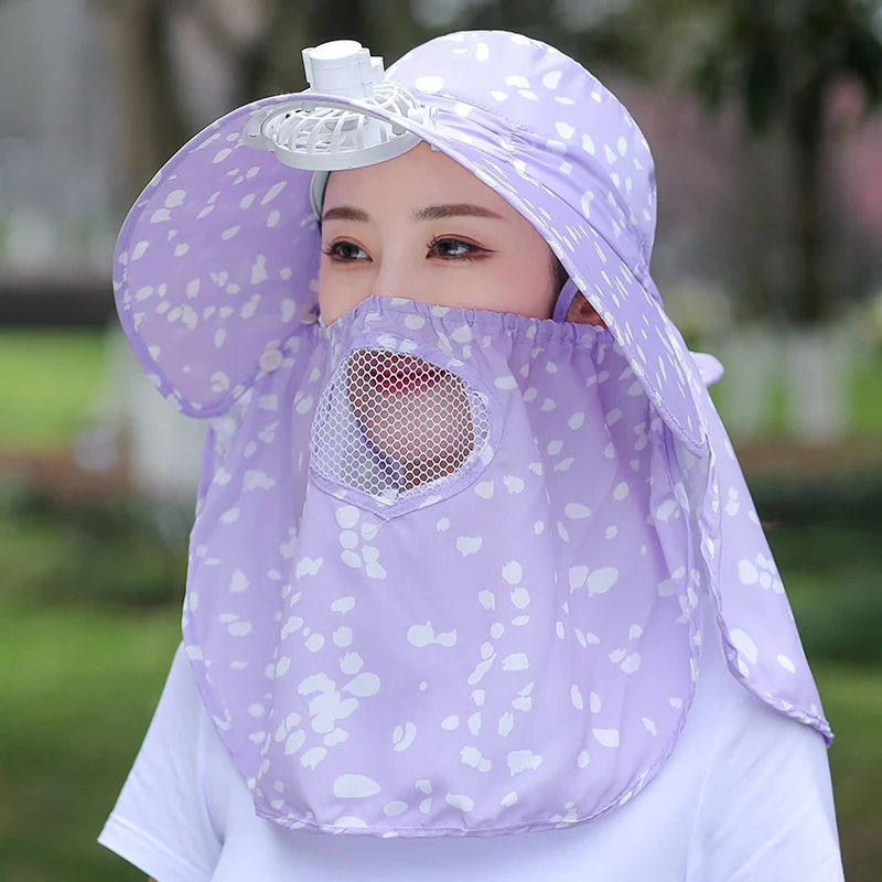 Title 4, Womens Speckled Printed Tea Picking Hat With F...