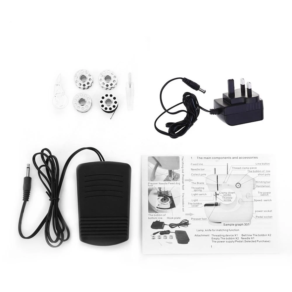 202 Micro Multifunctional Household Mini Portable Sewing Machine, perfect for quick repairs, alterations, and small sewi — photo 7