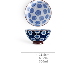 Japanese-style ceramic rice and soup bowl for dipping sauces. Enjoy elegant, versatile tableware, perfect for serving a — photo 19