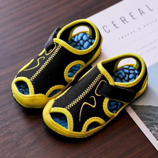 Title 2, Sandalias Baotou con Velcro para Niños Comodida...