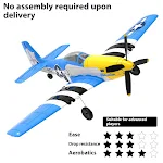 Planador de controle remoto de quatro canais Stunt Wild Horse, acrobacias aéreas incríveis, modelo fácil de pilotar, diversão garantida para todos. — foto 21