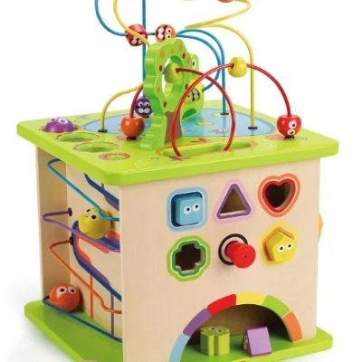 Title 15, Happy Farm Game Box Bead-stringing Toy for Babi...