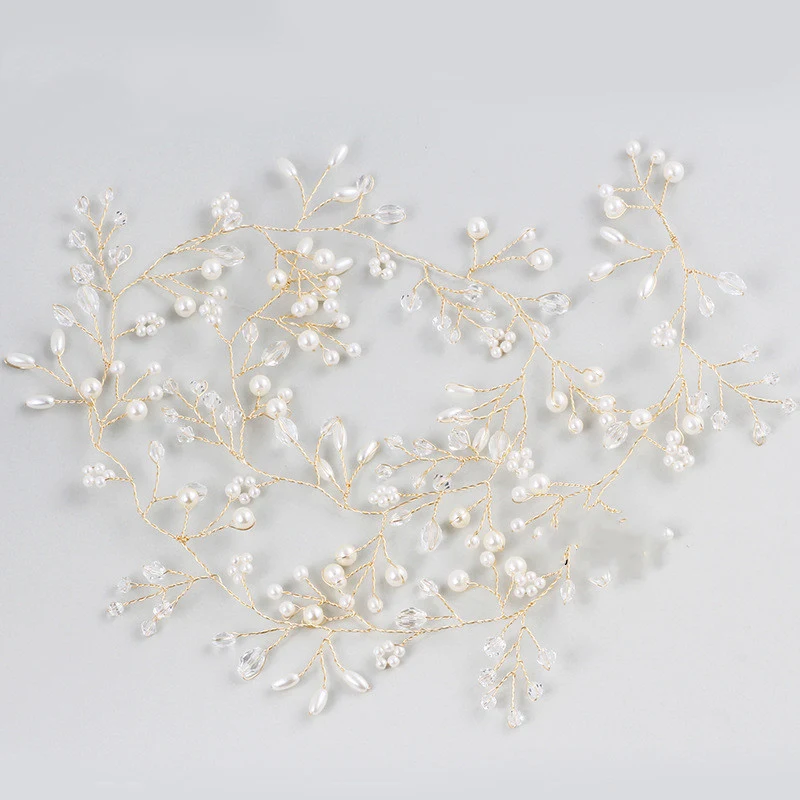 Tiara de pérolas para fotografia de casamento viagem estúdio acessórios de vestido capture momentos especiais com elegância. — foto 7