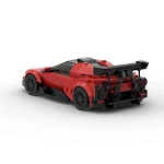 Build a Running Car! Small Particle MOC Building Block Puzzle Technology DIY Toy. Unleash creativity and engineering ski — photo 3