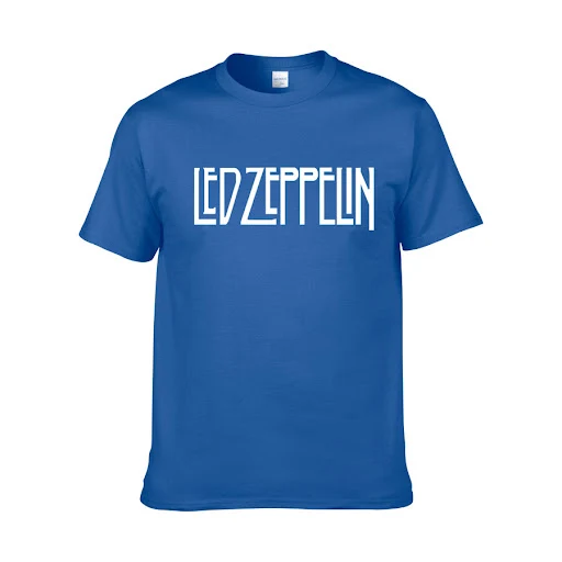 Title 11, Hard Rock Band Led Short Sleeve T-Shirt Men