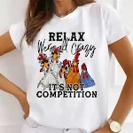Camiseta Esportiva Gola Redonda com Estampa Digital Europeia e Americana Conforto e Respirabilidade Ideal para Academia e Atividades Físicas — foto 27