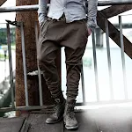 Calças Masculinas Cor Sólida Calças Casuais Calças de Pé Conforto e Estilo Versátil Perfeito para Uso Diário e Ocasiões Informais Moderno — foto 3