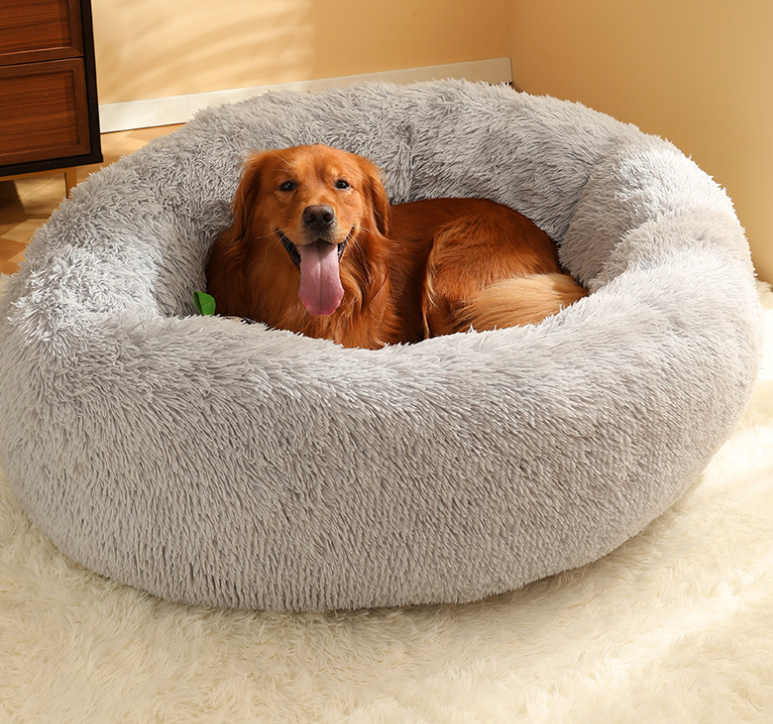 Title 5, Warm Plush Pet Nest Round Fashion provides ulti...