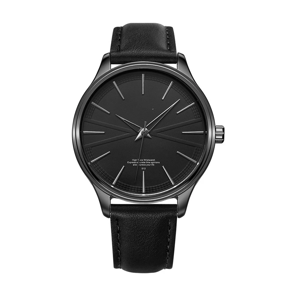 Relógio de quartzo masculino, simples e casual, para uso diário. Design elegante e funcional, perfeito para um estilo de vida descontraído. — foto 1