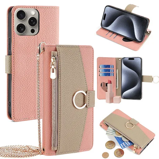 Title 1, Capa de telefone protetora flip com suporte par...