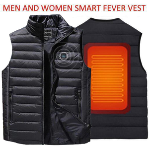 Unisex 9-Zonen Smart Heizweste aus Daunenbaumwolle, für Damen und Herren. Optimales Wärmegefühl und Komfort bei Kälte. — foto 5