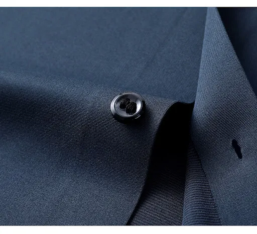Title 7, Mens Fashion Seamless Non-ironing Solid Color ...