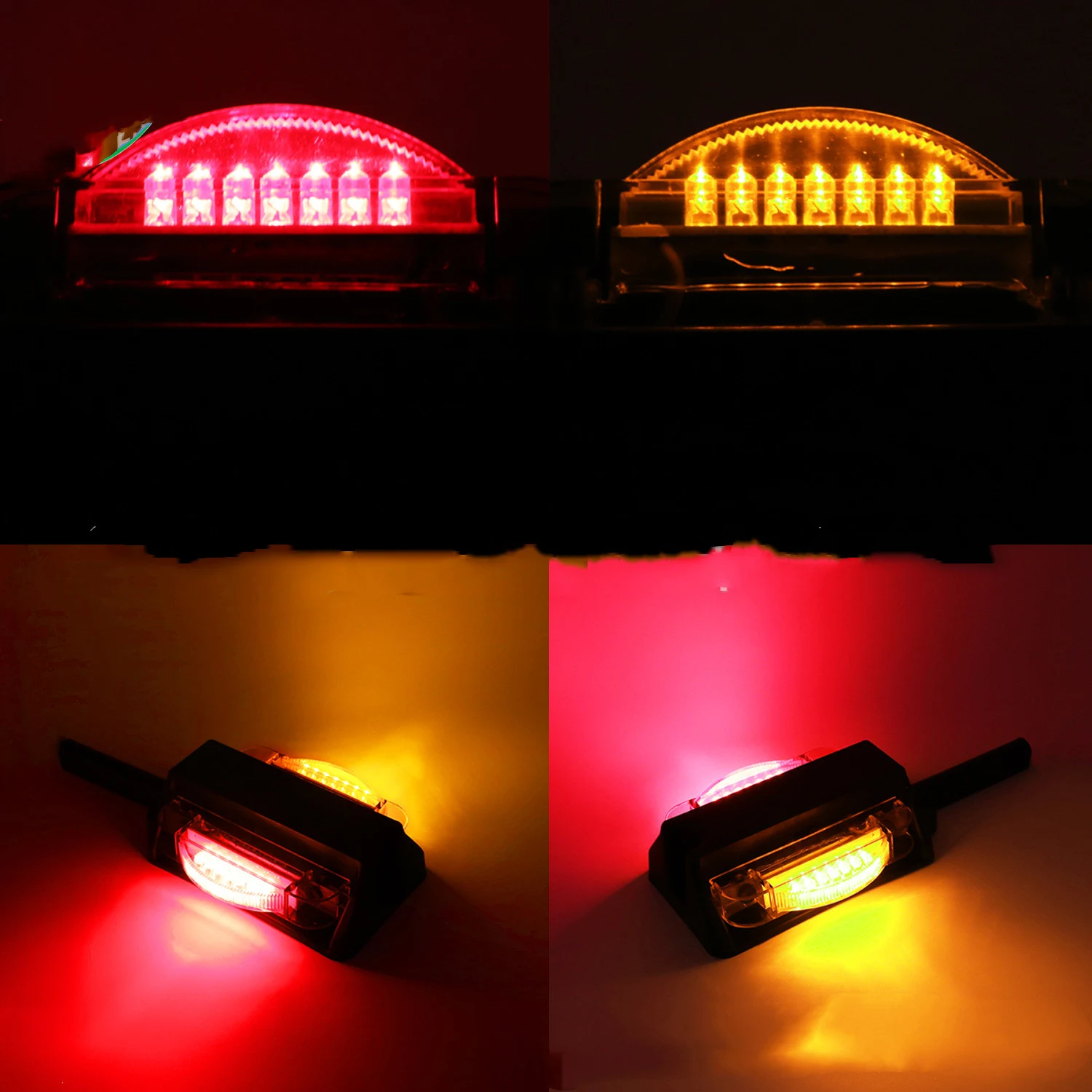 Title 1, Plastic Rear Tail Light with Warning Light – En...