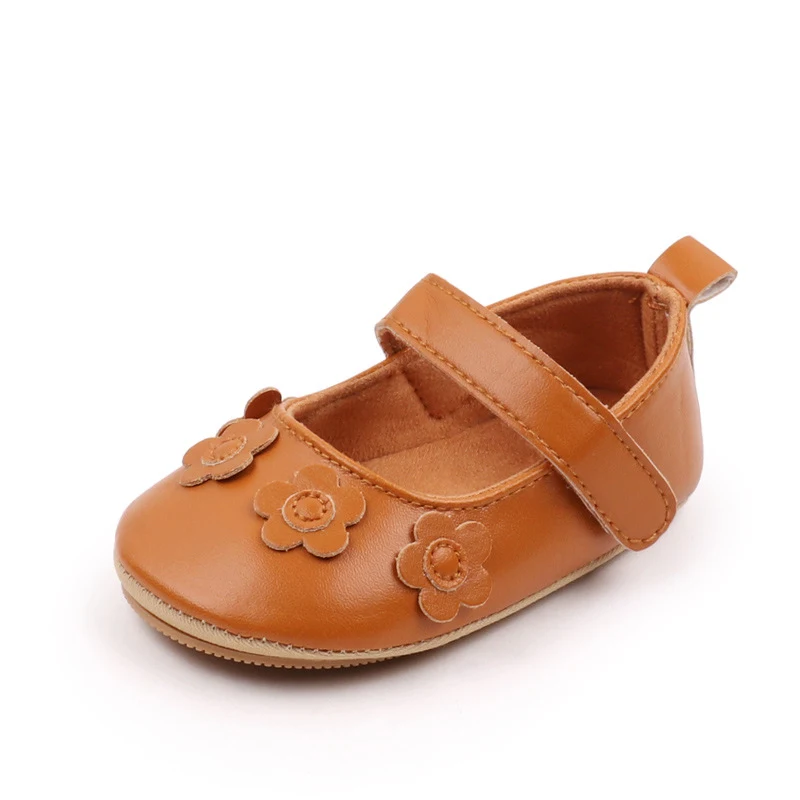 Title 4, Flower Baby Soft Bottom Non-slip Toddler Shoes,...