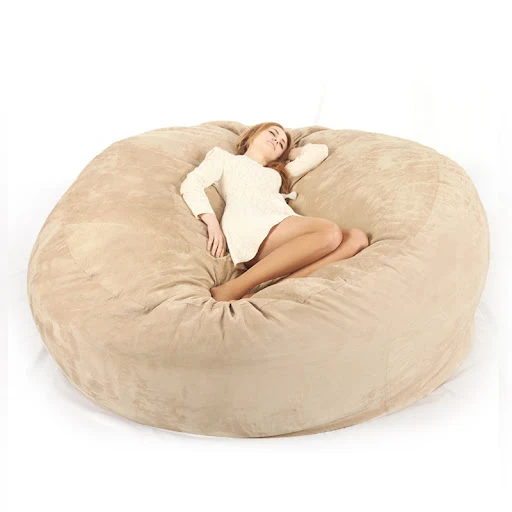 Title 3, Oversized 7FT Lazy Sofa Bean Bag Chair Ultimate...