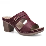 Women's shoes with thick and high heels, women's foot sandals, and solid-color ladies' slippers. Comfortable, stylish fo — photo 1