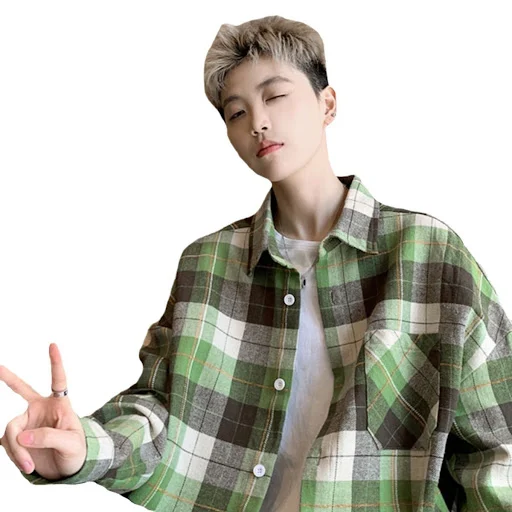 Title 6, Mens Plaid Shirt Long Sleeve Spring And Autumn...