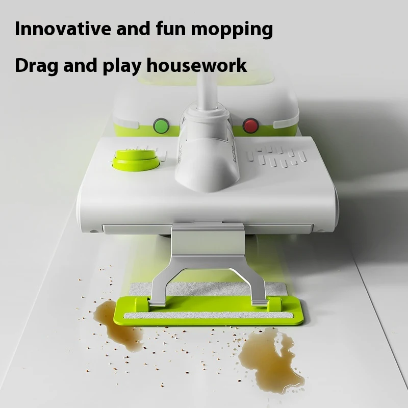 Children's Electric Mopping Go-kart Four-wheel Seated Toy Fun, easy to use, and keeps floors clean. Safe and ideal for c — photo 3
