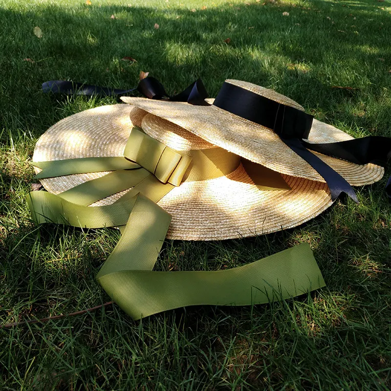 Title 3, 15CM Oversized Eaves Straw Hat Womens Beach Su...