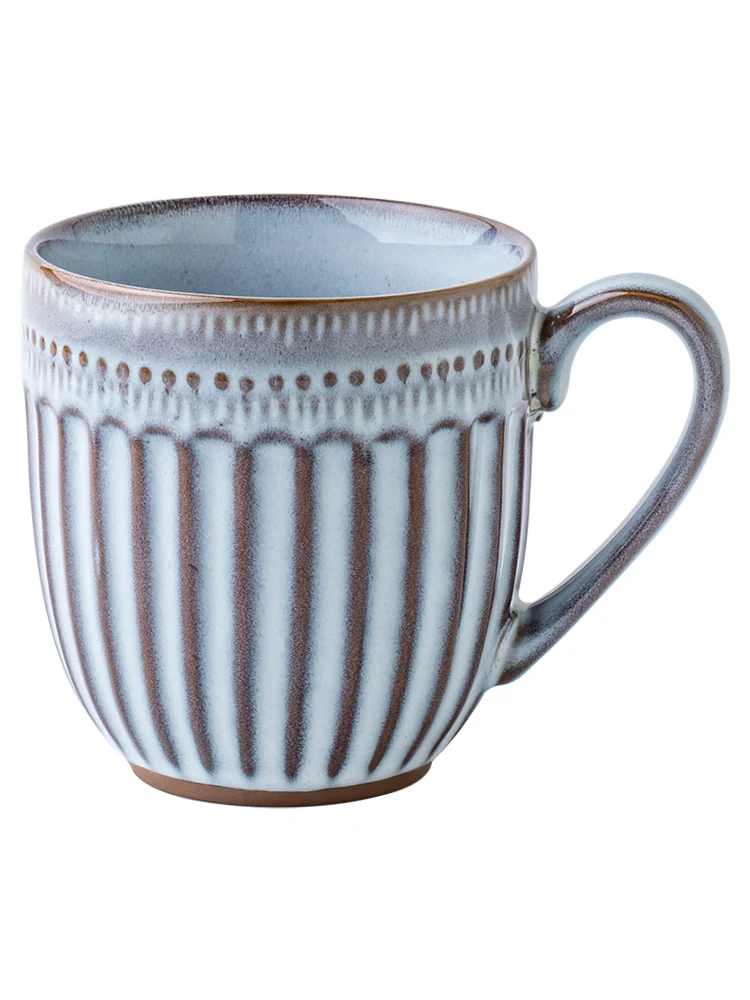 Face Value Control Ceramic Retro Coffee Large Cup. Enjoy your coffee in style with this large, retro ceramic cup, perfec — photo 2