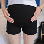 Collection de vêtements de grossesse incluant leggings, shorts taille basse, shorts de sécurité polyvalents et pantalons de soutien du ventre. — photo 2