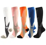 Explosive Combination of Men's & Women's Sports Compression Socks. Boost performance, accelerate recovery, and experienc — photo 2