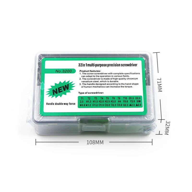 32-in-1 Screwdriver Kit for Mobile Phones & Digital Precision Instruments. Disassembly and Repair Tool. Perfect for smal — photo 8