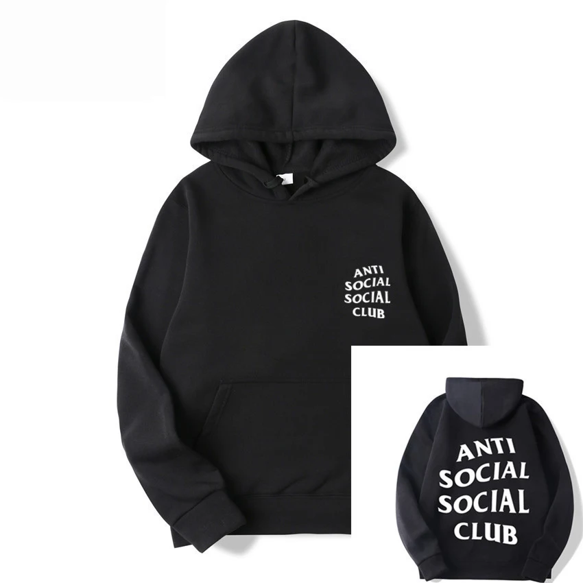 Men's hooded letter printing casual sweatshirt, a comfortable and stylish choice for everyday wear, offering a relaxed f — photo 9