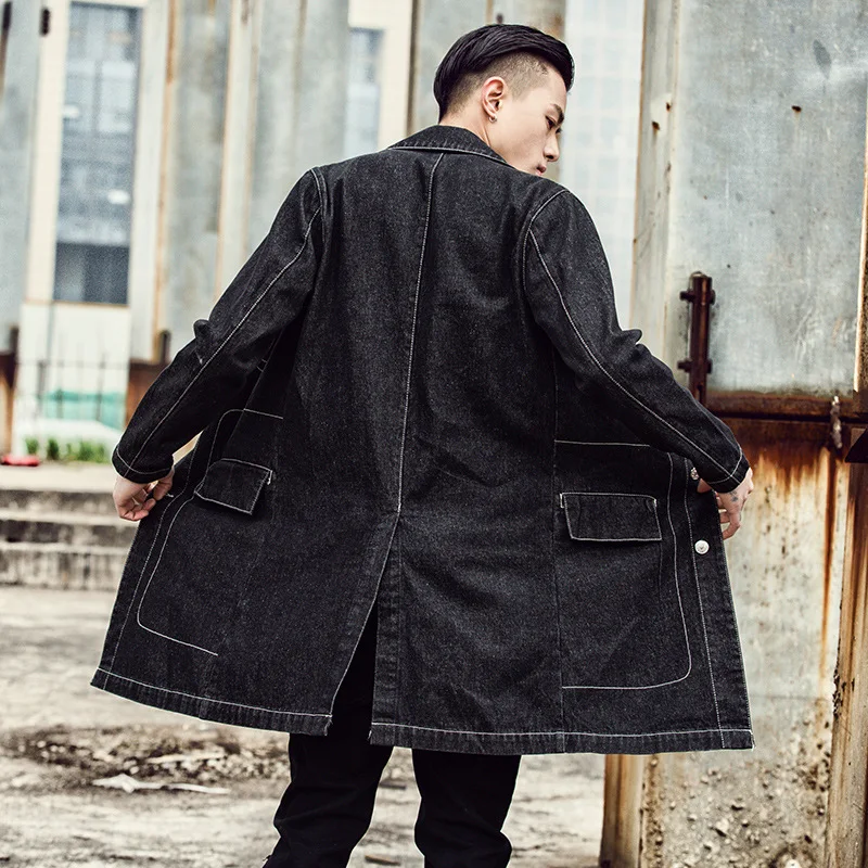 Korean trendy loose jacket men's coat. Experience ultimate comfort and style. This versatile coat is perfect for a casua — photo 5