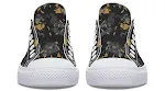 Sapatilhas de lona de cano baixo com estampa fashion para casais, perfeitas para um visual casual e confortável em qualquer ocasião. — foto 2