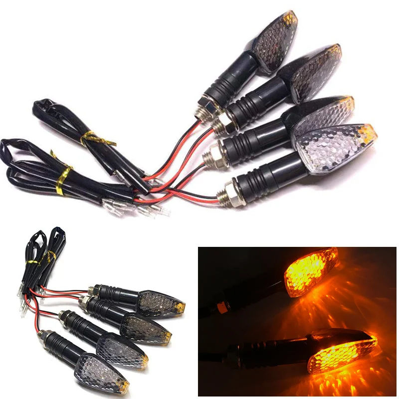 Title 5, Motorcycle Turn Signal Assembly Modified LED Li...