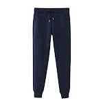 Calças casuais de cashmere outono inverno, novo estilo, simples e soltas, calças Harem quentes e confortáveis para o dia a dia. — foto 8