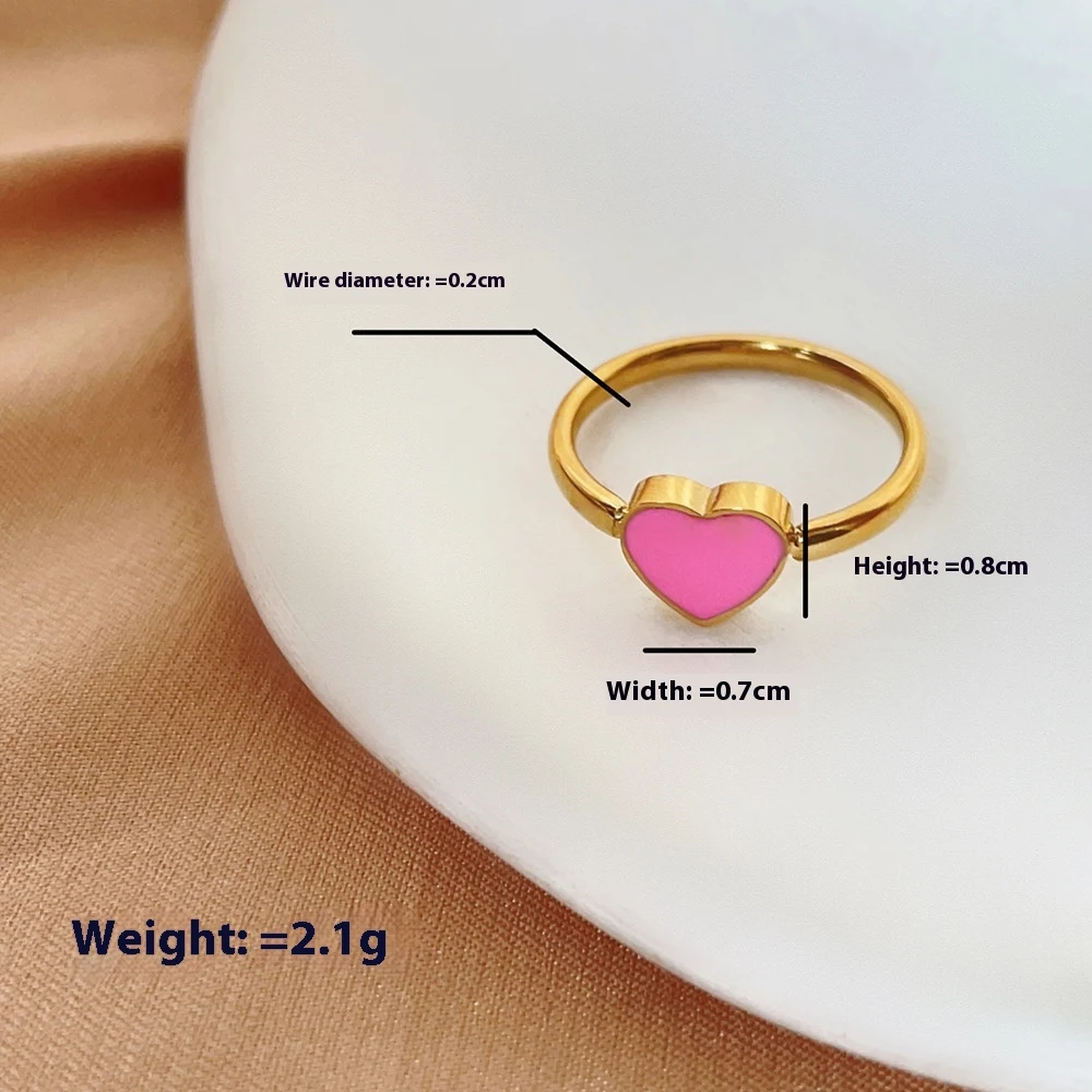 Anel Versátil Doce Amor Cool Para Mulheres Um acessório perfeito para demonstrar seu amor e estilo. Conforto e elegância em um único anel, ideal para você. — foto 1